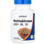 Nutricost, Nattokinase, 2,000 FU, 120 Capsules