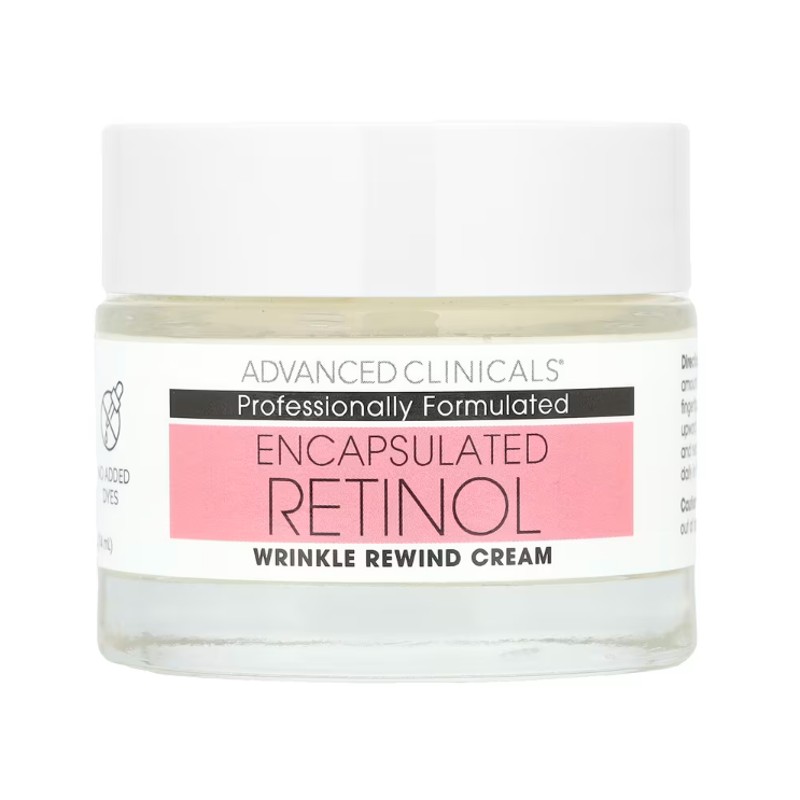 healthkoto-product-ADC-ER074 Advanced Clinicals, Encapsulated Retinol, Wrinkle Rewind Cream, 2.5 fl oz (74 ml) - Image 1