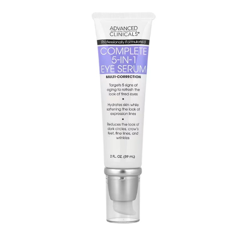 healthkoto-product-ADC-ES059 Advanced Clinicals, Complete 5-In-1 Eye Serum, 2 fl oz (59 ml) - Image 1