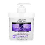 Advanced Clinicals, Hyaluronic Acid, Hydrating Body Cream, 16 oz (454 g)