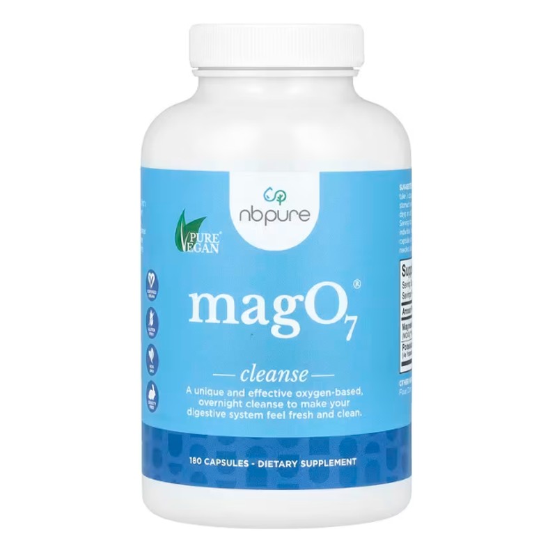 healthkoto-product-AER-MC180 NB Pure, MagO7, Cleanse, 180 Capsules - Image 1