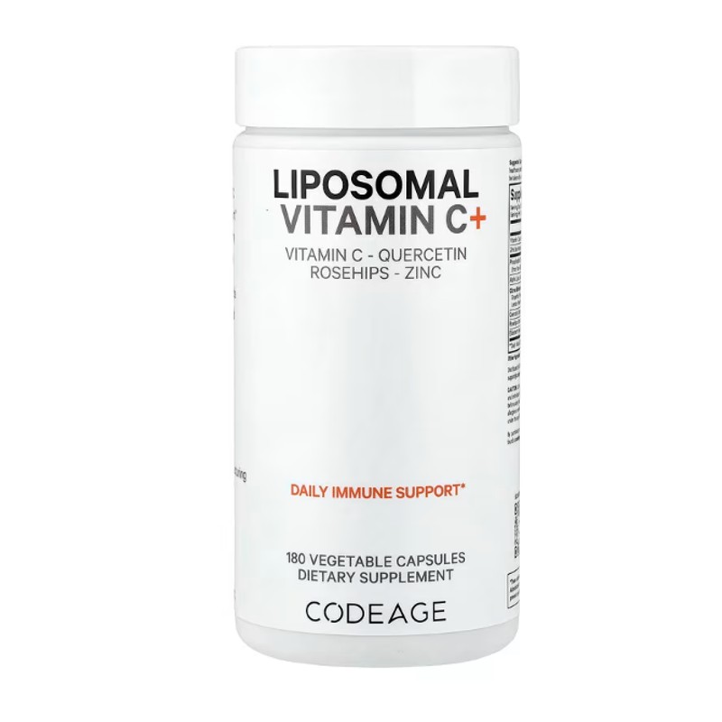 healthkoto-product-AGE-CL180 CodeAge, Vitamin, Liposomal Vitamin C+, 180 Capsules - Image 1