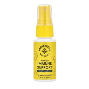 Beekeeper's Naturals, Propolis Immune Support, Daily Throat Spray, 1.06 fl oz (30 ml)