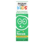 Bioray, Kids, NDF Focus, Naturopathic Probiotic Drops, Citrus, 2 fl oz (60 ml)