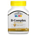 21st Century, B-Complex Plus Vitamin C, 100 Tablets