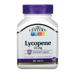 21st Century, Lycopene, 25 mg, 60 Tablets