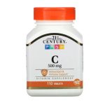 21st Century, Vitamin C, 500 mg, 110 Tablets