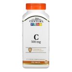 21st Century, Vitamin C, 500 mg, 250 Tablets