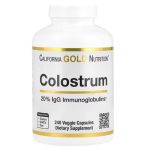 California Gold Nutrition, Colostrum, Concentrated, 240 Veggie Capsules