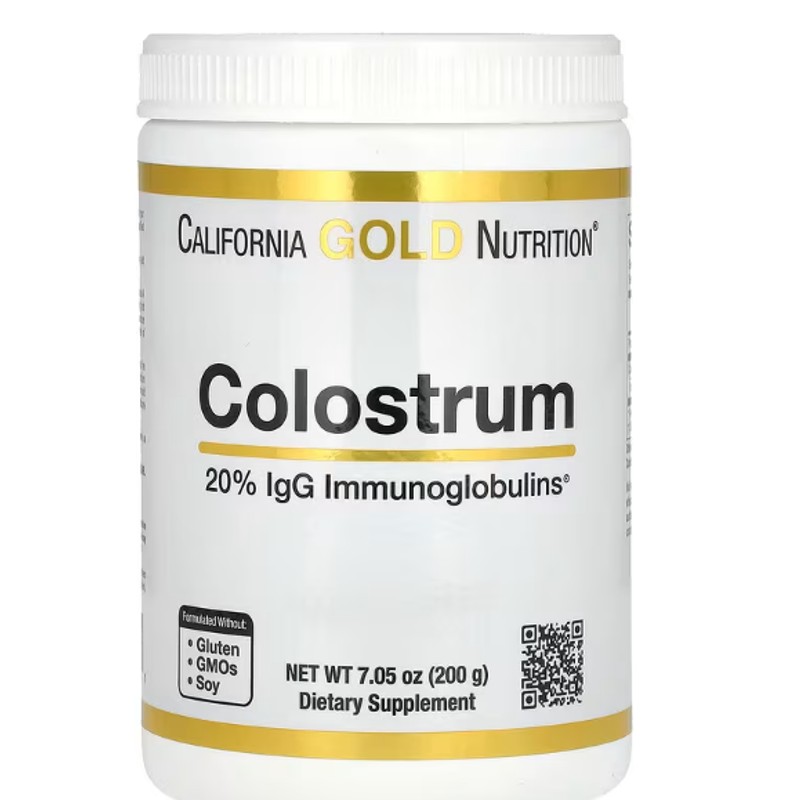 healthkoto-product-CGN-CP200 California Gold Nutrition, Colostrum Powder, Concentrated,7.05 oz (200g) - Image 1