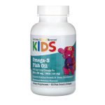 California Gold Nutrition, Kid’s Omega-3 Fish Oil, Natural Strawberry, 60 Fish Gelatin Softgels