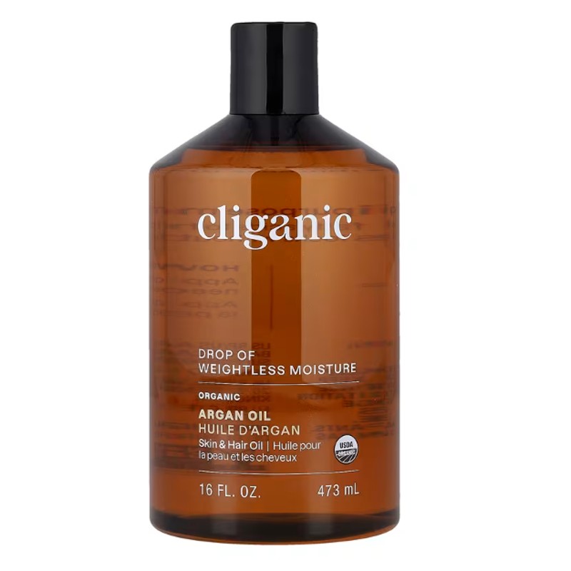 healthkoto-product-CLG-JO473 Cliganic, 100% Pure & Natural, Jojoba Oil, 16 fl oz (473 ml) - Image 1