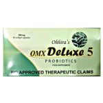 OHHIRA'S OMX PROBIOTIC, 60 Softgels Capsules (DELUXE) LIGHT GREEN