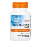 Doctor's Best, High Absorption CoQ10 with BioPerine, 100 mg, 60 Veggie Caps
