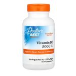 Doctor's Best, Vitamin D3, 125 mcg (5000 IU), 720 softgels
