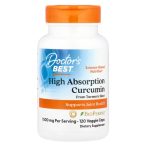 Doctor's Best, Curcumin From Turmeric root W/ Bioperine 500 mg, 120 Capsules