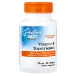 Doctor's Best, Tocotrienols with EVNol SupraBio 50 mg, 60 Softgels