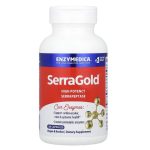 Enzymedica, SerraGold, High Potency Serrapeptase, 120 Capsules