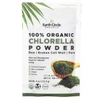 Earth Circle Organics, 100% Organic Chlorella Powder, 4 oz (113.4 g)