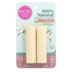 EOS, 100% Natural Organic Lip Balm, Vanilla Bean, 2 Pack, 0.14 oz (4 g) Each