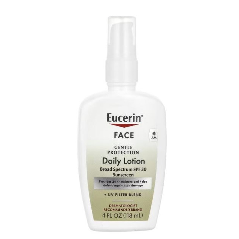 healthkoto-product-EUC-LS118 Eucerin, Gentle Protection, Daily Lotion & Sunscreen, SPF 30, Fragrance Free, 4 fl oz (118 ml) - Image 1