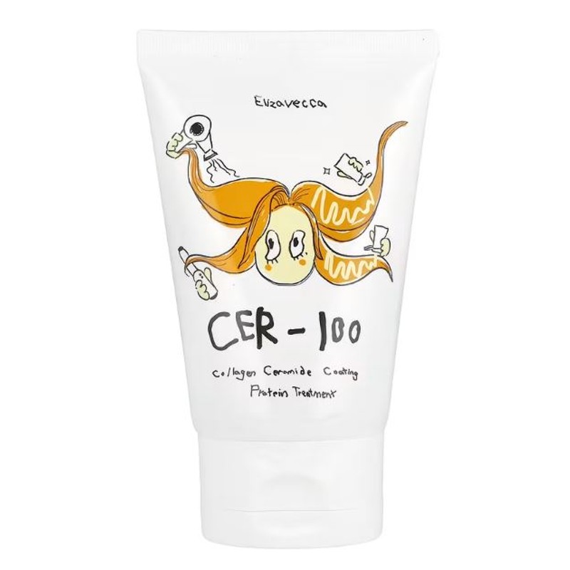 healthkoto-product-EZV-CC100 Elizavecca, Cer-100, Collagen Ceramide Coating Protein Treatment, 3.38 fl oz (100 ml) - Image 1