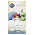 Garden of Life, MyKind Organics, Men's Multi, Whole Food Multivitamin, 120 Vegan Tablets