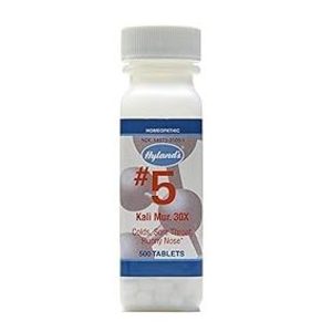 Hyland's, #5 Kali Mur 6X, 500 Tablets