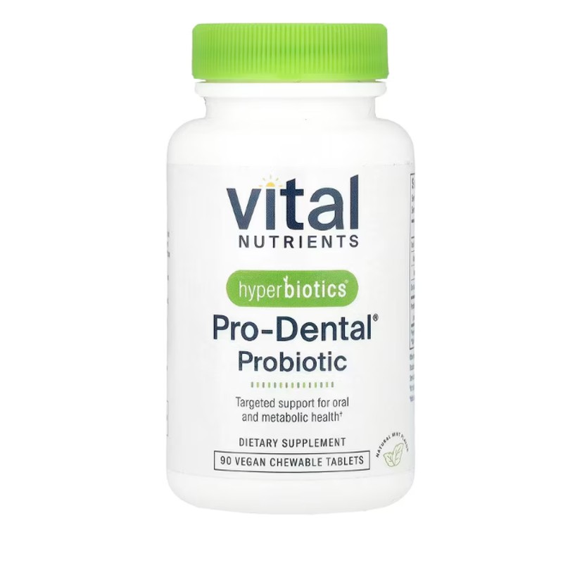 healthkoto-product-HYP-PD090 Hyperbiotics, PRO-Dental, Natural Mint , 90 Chewable Tablets - Image 1
