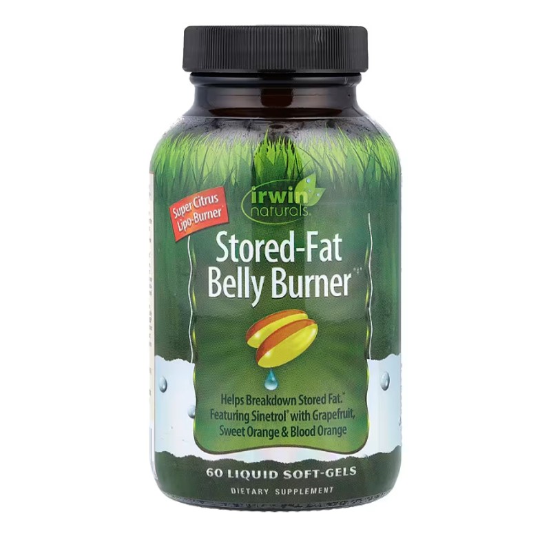 healthkoto-product-IRW-SF060 Irwin Naturals, Stored-Fat Belly Burner, 60 Liquid Soft-Gels - Image 1