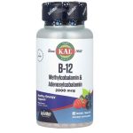 KAL, B-12 Methylcobalamin & Adenosylcobalamin, Mixed Berry, 2,000 mcg, 60 Micro Tablets