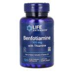 Life Extension, Benfotiamine with Thiamine, 100 mg, 120 Vegetarian Capsules