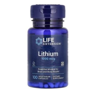 Life Extension, Lithium, 1,000 mcg, 100 Vegetarian Capsules