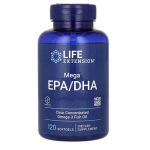 Life Extension, Mega EPA/DHA, 2,000 mg, 120 Softgels (1,000 mg per Softgel)