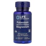 Life Extension, Potassium with Extend-Release Magnesium, 60 Vegetarian Capsules