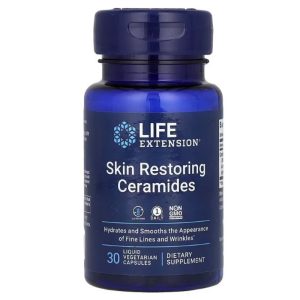 Life Extension, Skin Restoring Ceramides, 30 Liquid Vegetarian Capsules