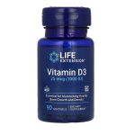 Life Extension, Vitamin D3, 25 mcg (1,000 IU), 90 Softgels