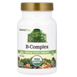 NaturesPlus, Source of Life Garden, Organic B-Complex, 60 Vegan Capsules