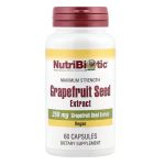 NutriBiotic, Grapefruit Seed Extract, Maximum Strength, 250 mg, 60 Capsules