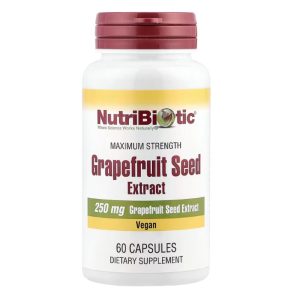 NutriBiotic, Grapefruit Seed Extract, Maximum Strength, 250 mg, 60 Capsules