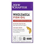 New Chapter, Wholemega Fish Oil, 180 Softgels