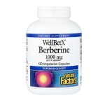 Natural Factors, WellBetX Berberine, 500 mg, 120 veg Capsules