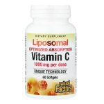 Natural Factors, Liposomal Vitamin C, 1,000 mg, 60 Softgels (500 mg per Softgel)