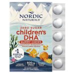 Nordic Naturals, Children's DHA Gummies, Ages 2-6, Tropical Punch, 600 mg, 30 Gummies