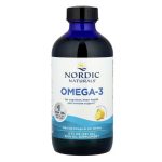 Nordic Naturals, Omega-3, Lemon, 1,560 mg, 8 fl oz (237 ml)