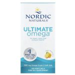 Nordic Naturals, Ultimate Omega, Lemon, 1,280 mg, 120 Soft Gels (640 mg per Soft Gel)