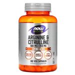 Now Foods, Sports, Arginine & Citrulline, 500/250 mg, 120 Veg Capsules