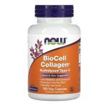 NOW Foods, BioCell Collagen®, Hydrolyzed Type II, 120 Veg Capsules