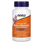Now Foods, Beta-Glucans, with ImmunEnhancer, Extra Strength, 250 mg, 60 Veg Capsules