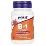 NOW Foods, B-1, 100 mg, 100 Tablets